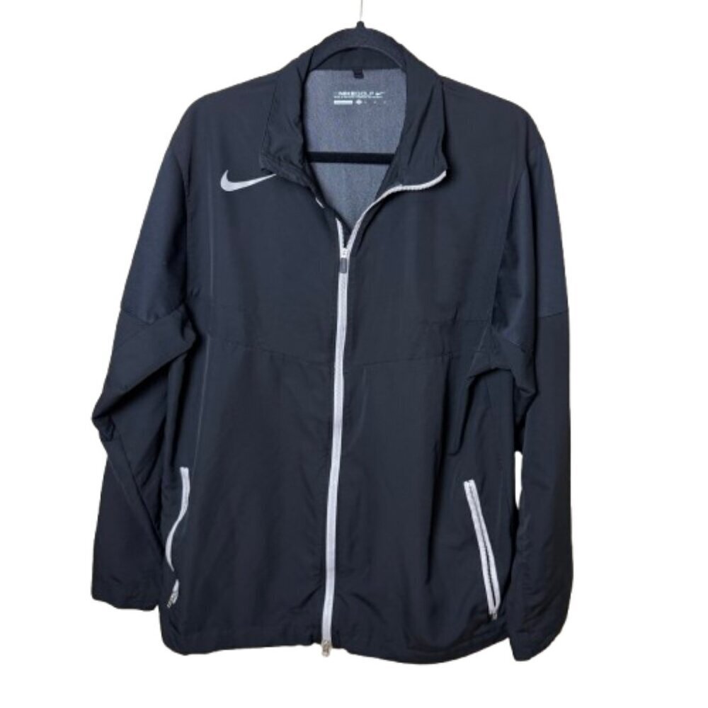 NIKE GOLF Full Zip Jacket Coat Wind breaker Raincoat Size Medium